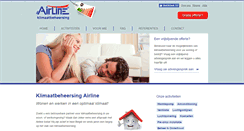 Desktop Screenshot of airline-airco.be